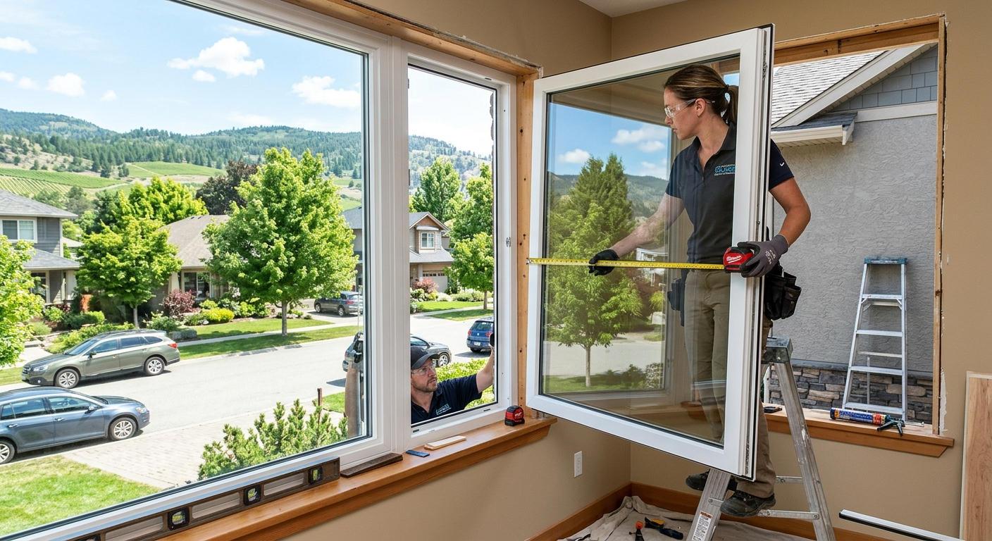 Residential Glass Repair and Replacement Across the Okanagan