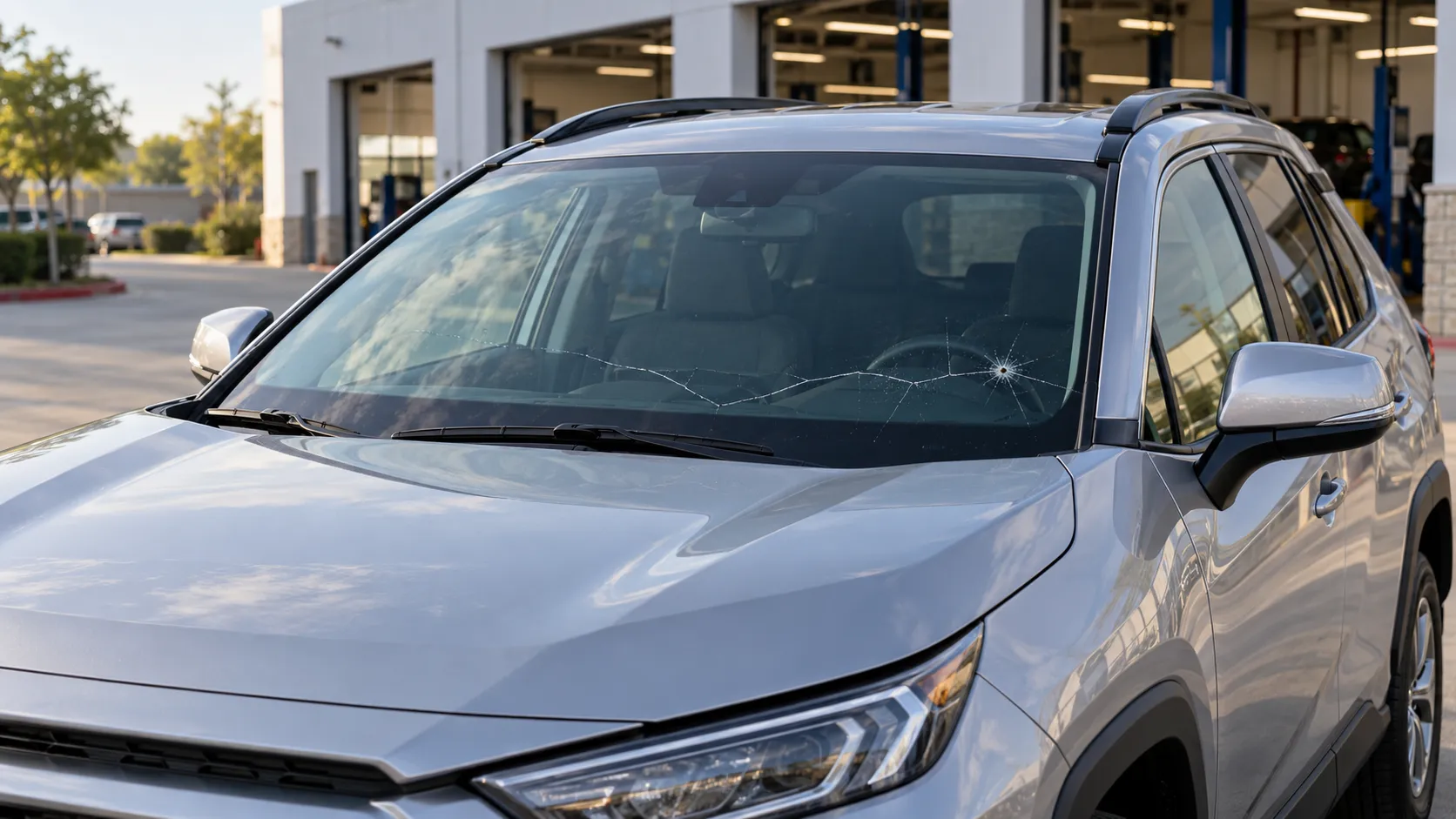 Insurance paperwork and auto glass coverage review for Toyota owners