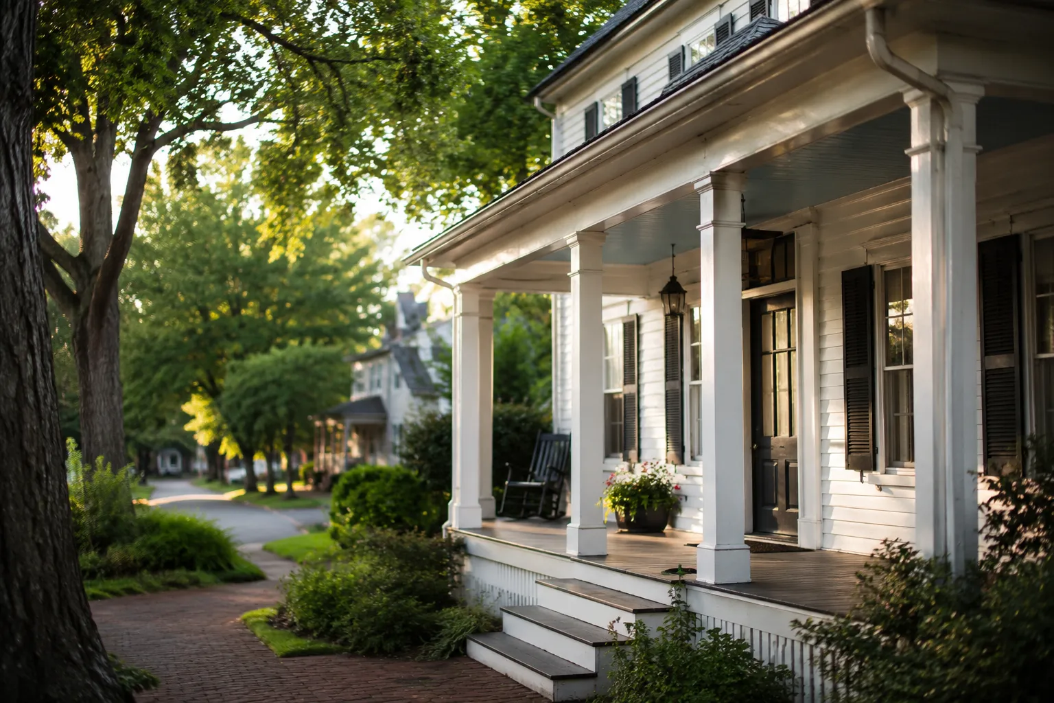 A photo of a historic Berryville-area home to represent the kind of housing stock buyers will encounter in Clarke County.