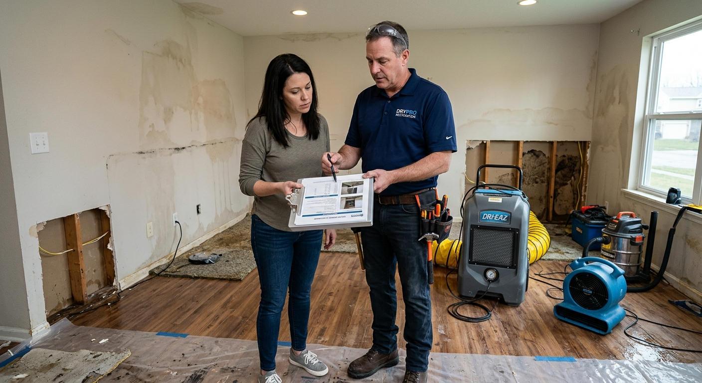Coordinating Professional Restoration With Your Insurance Policy