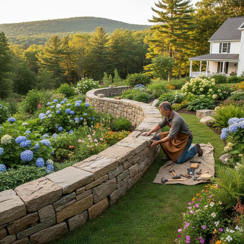 Stone Retaining Walls for Structural Elegance