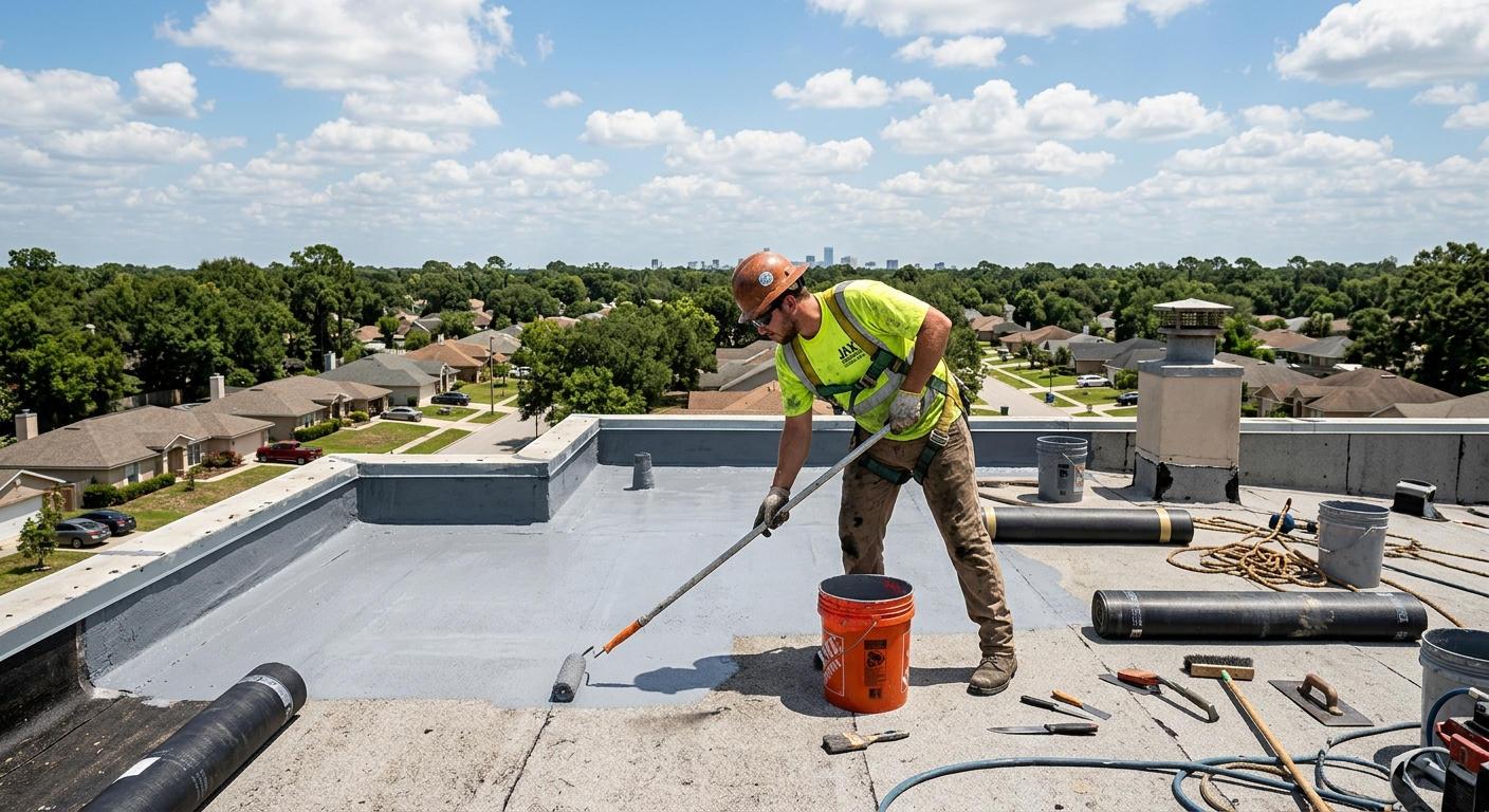 How Jacksonville's Climate Demands Proper Roof Waterproofing