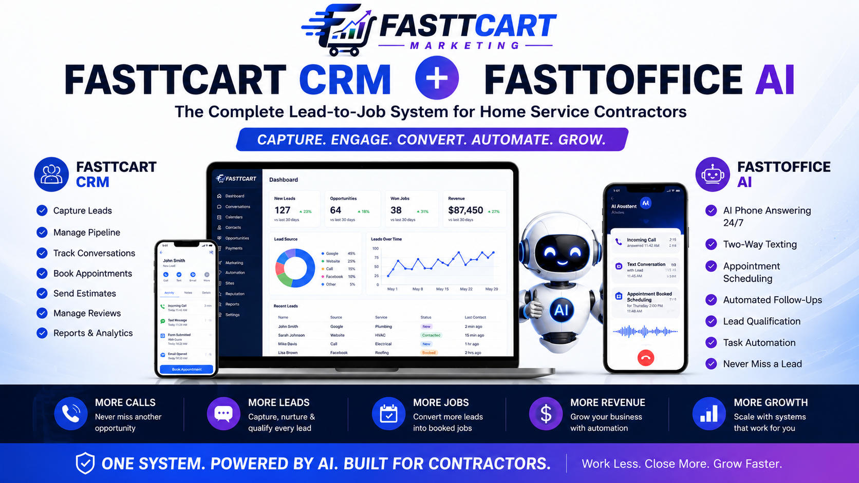 Fasttoffice AI and Fasttcart CRM Overview