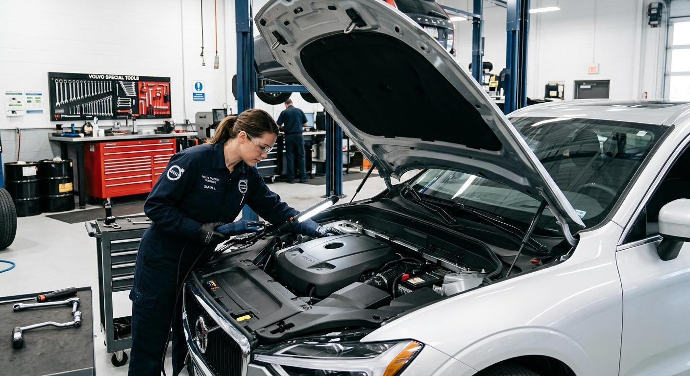 Factory-Trained Service and Authentic Volvo Parts