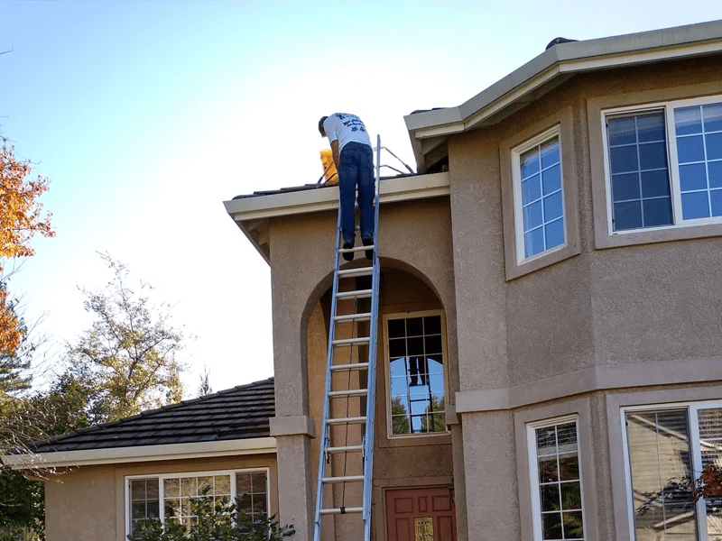 A Closer Look at Our Gutter Debris Removal Process