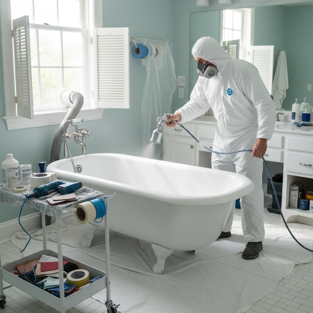 Bathtub Reglazing - Instant Transformation