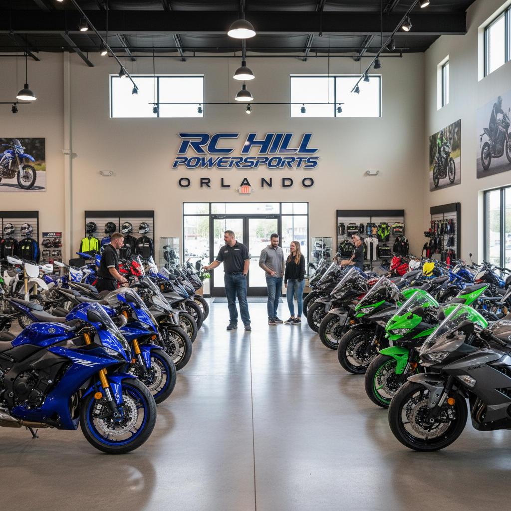Diverse Inventory of Yamaha and Kawasaki Motorcycles