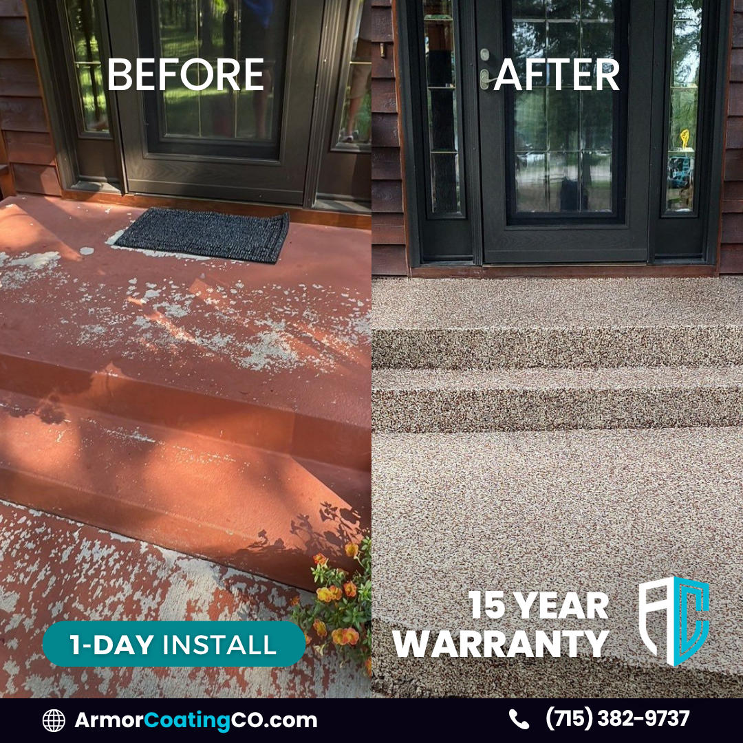 Advanced Polyaspartic Topcoat for Year-Round Outdoor Durability