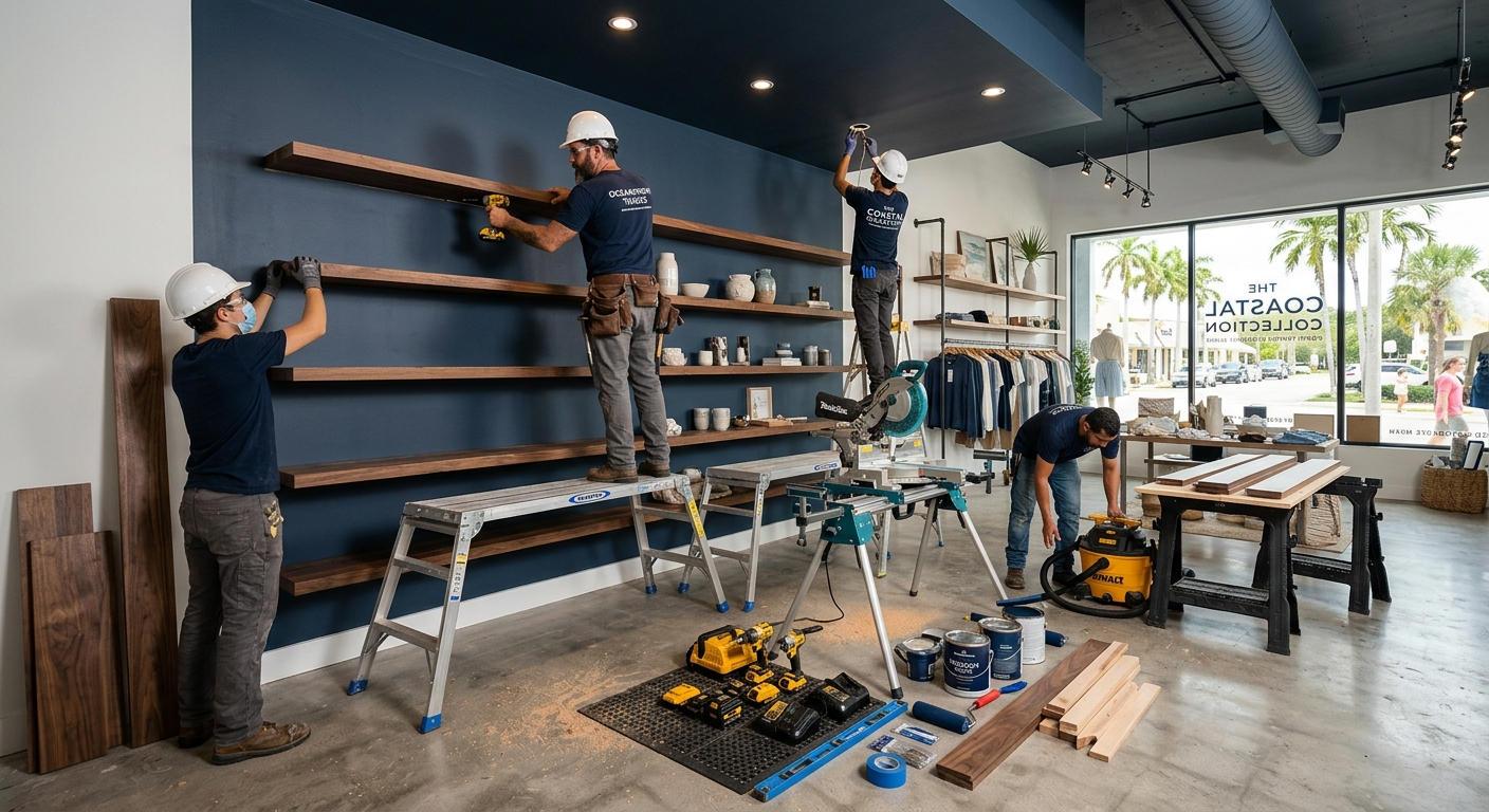Retail Construction and Commercial Build Projects Statewide