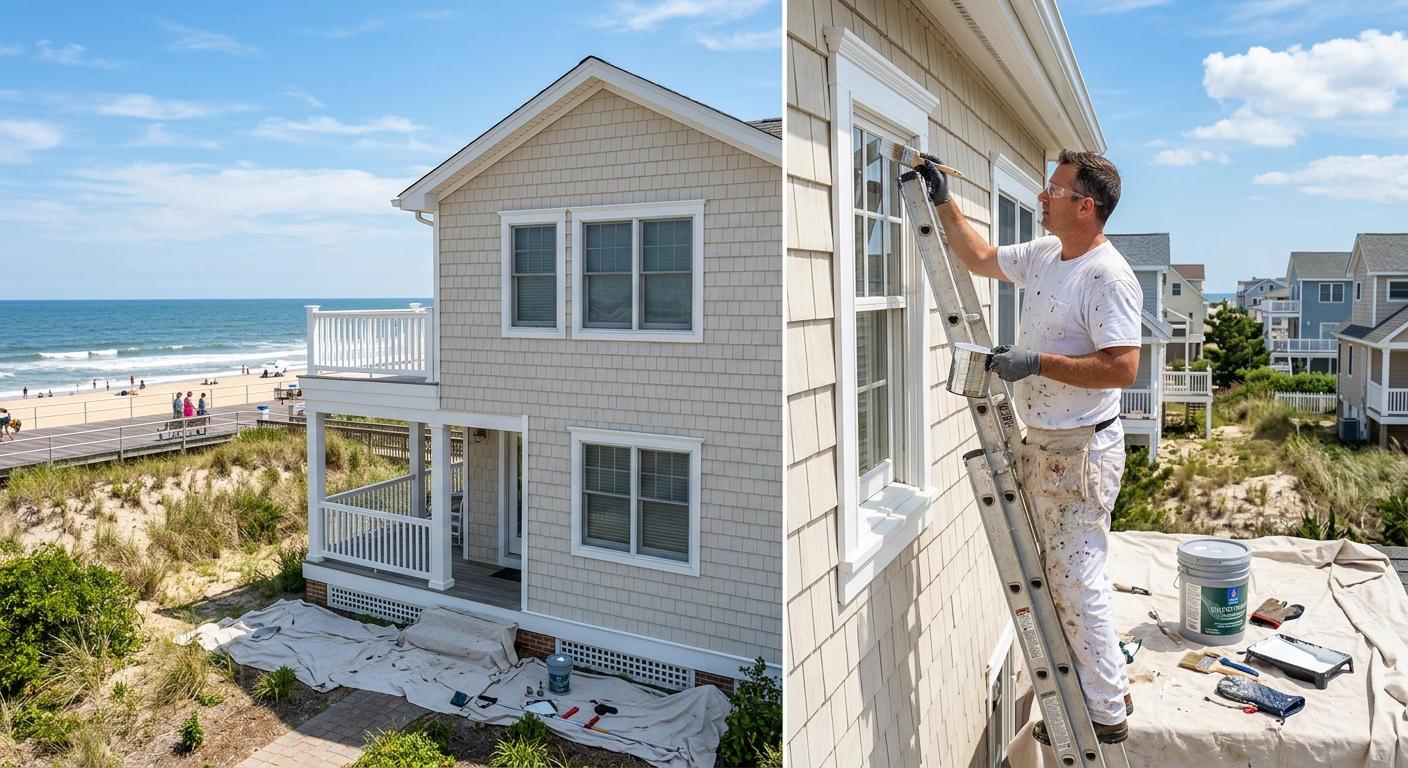 Deck, Tile, and Painting Services Built for the Shore