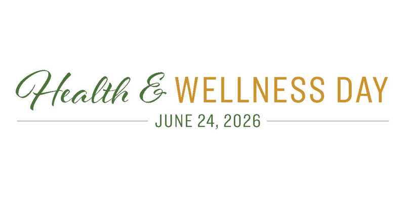 Be Part of the 2026 Health and Wellness Event