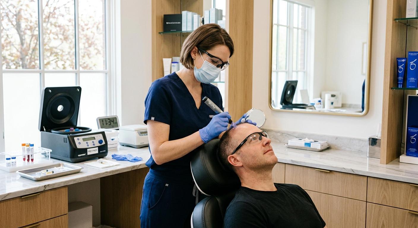 PRP Hair Regrowth and Microneedling Treatments Serving Oakland County