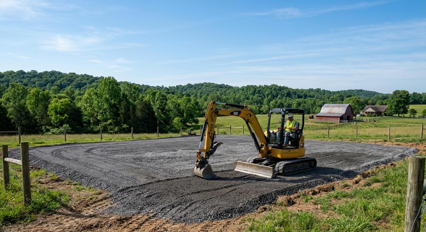 Ground Preparation, Material Delivery, and Pre-Construction Planning