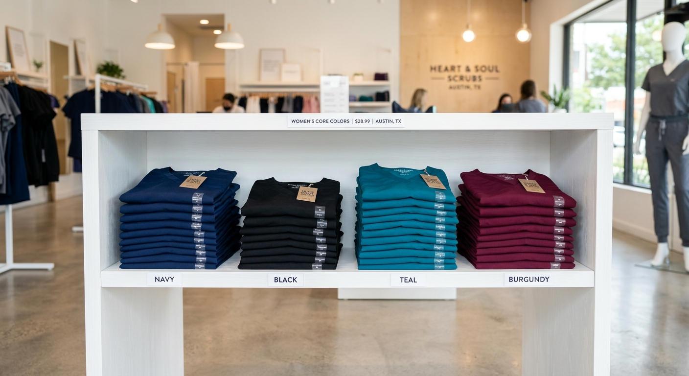 Versatile Colors and Styles to Suit Any Facility's Dress Code
