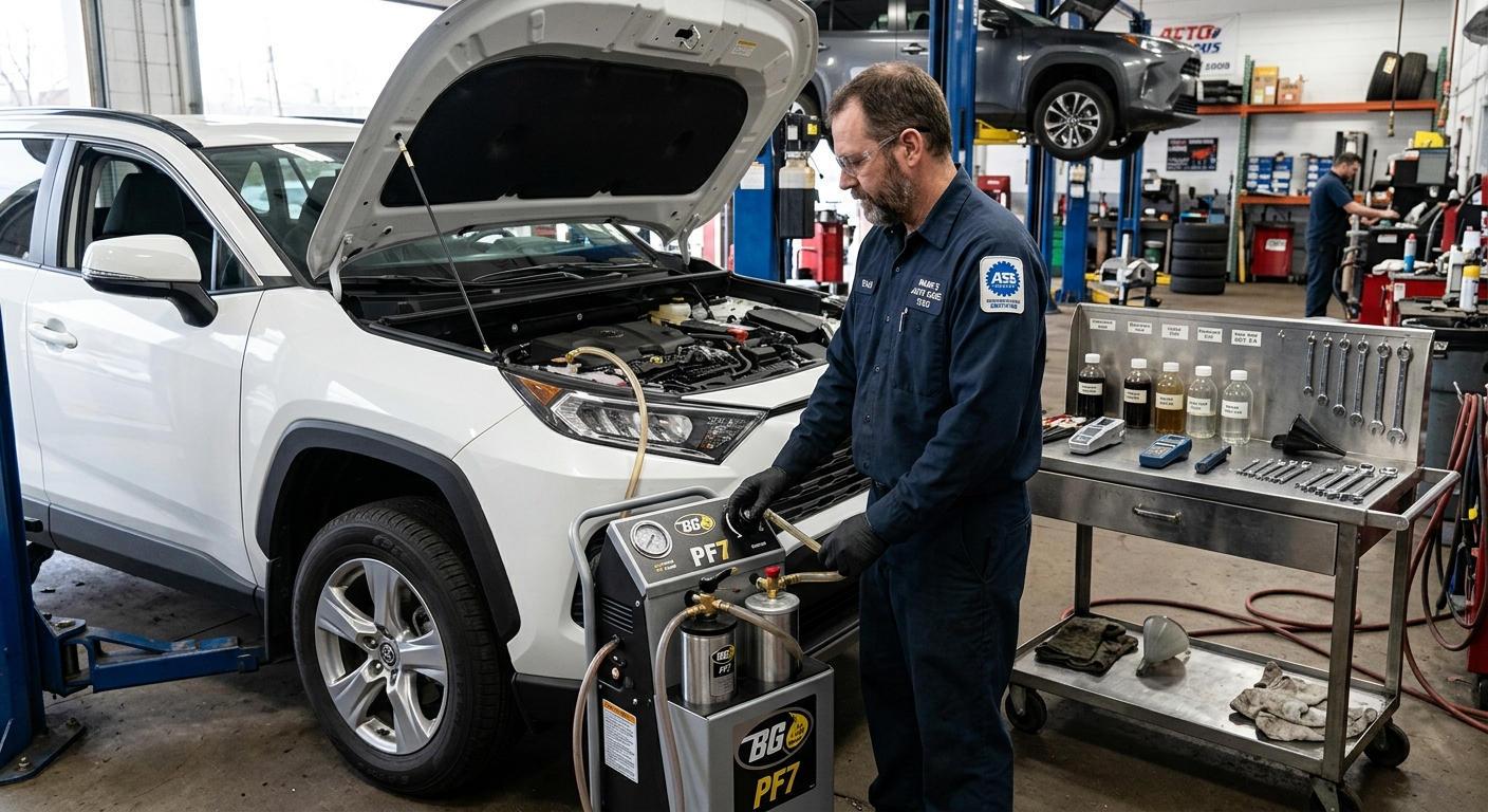 Brake Fluid Flushing and Hydraulic System Checks