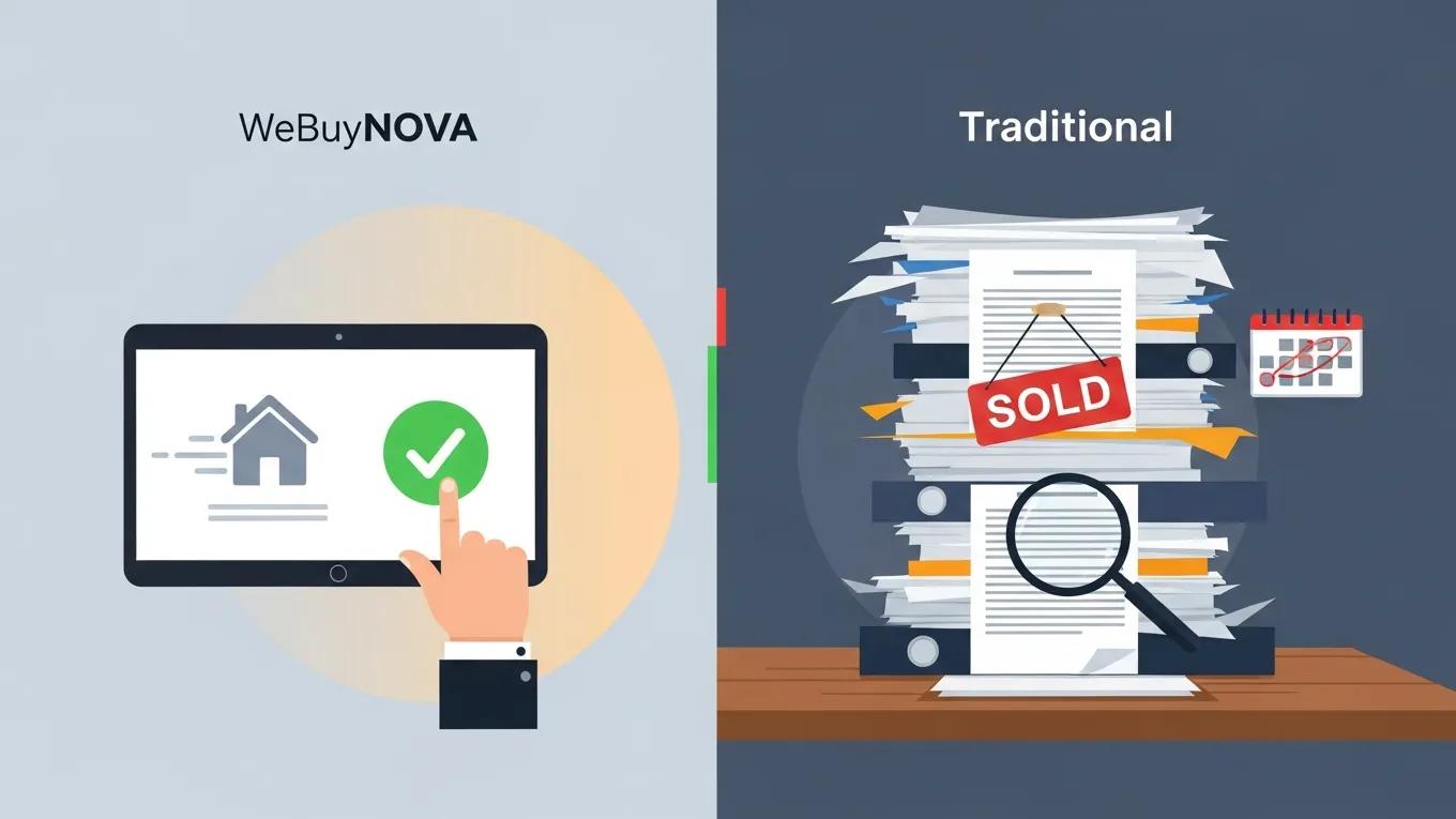 Sell Your House Fast: WeBuyNOVA vs Traditional