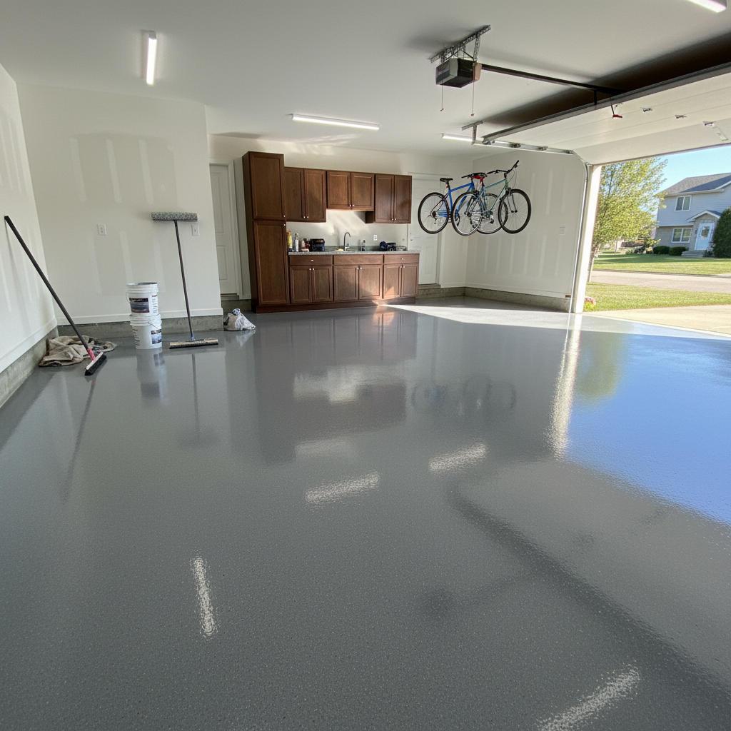 Superior 1-Day Polyurea Garage Floor Coatings in East Dundee, IL