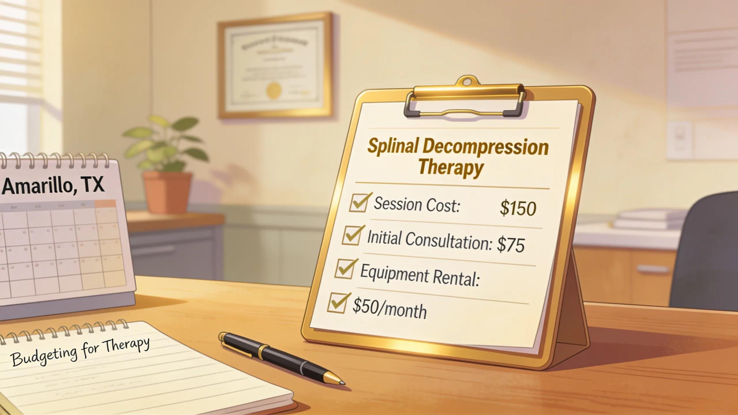 Financial checklist for spinal decompression therapy costs in a clinic setting Financial checklist for spinal decompression therapy costs in a clinic setting