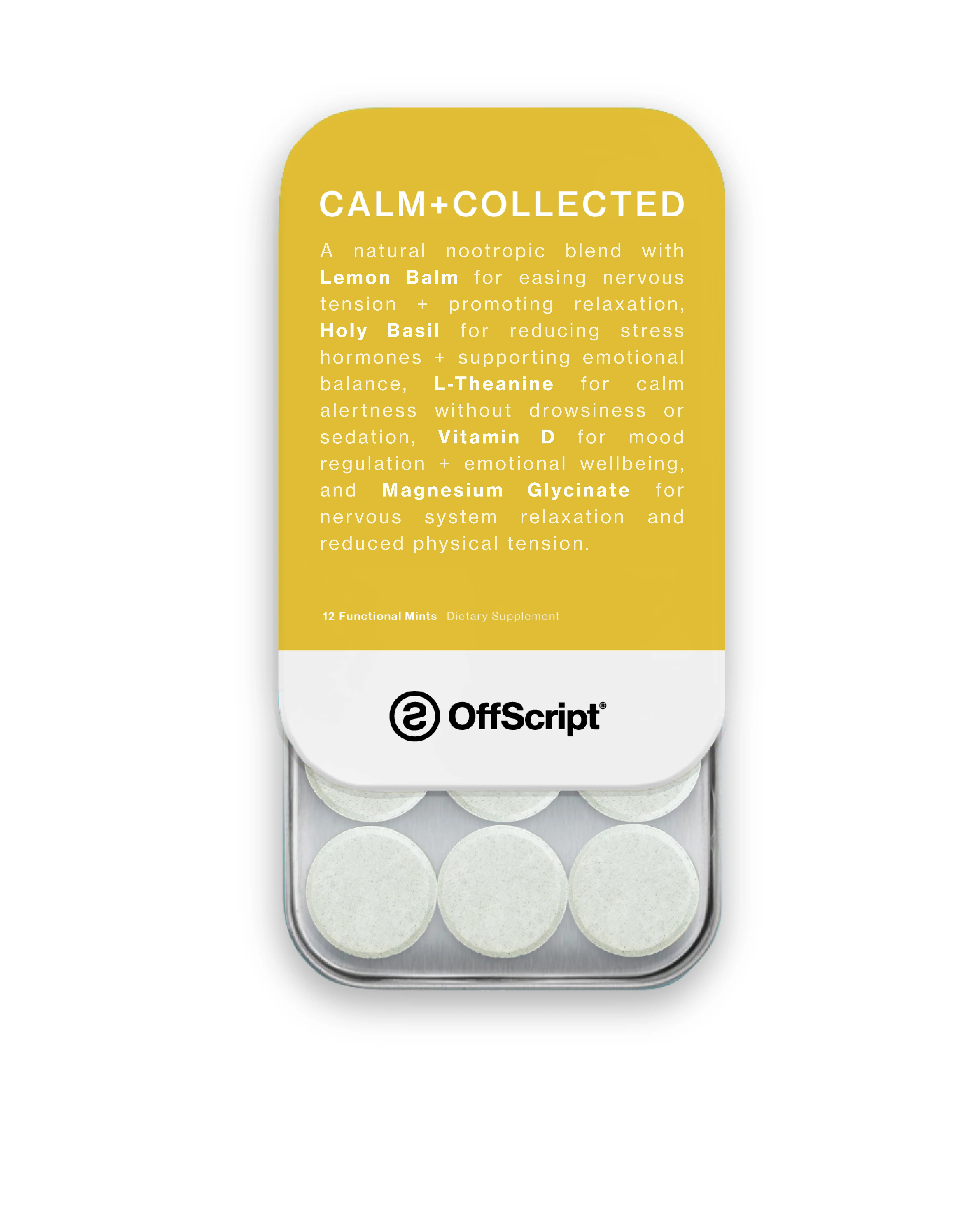 Daily Calm with Herbal Stress Relief Supplements