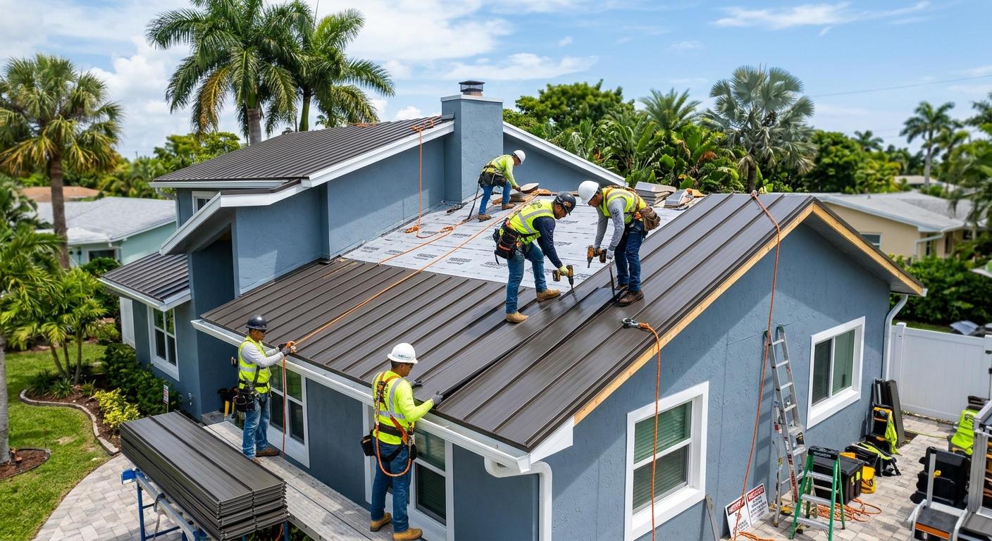 Durable Roofing and Storm-Resistant Doors for Florida Homes