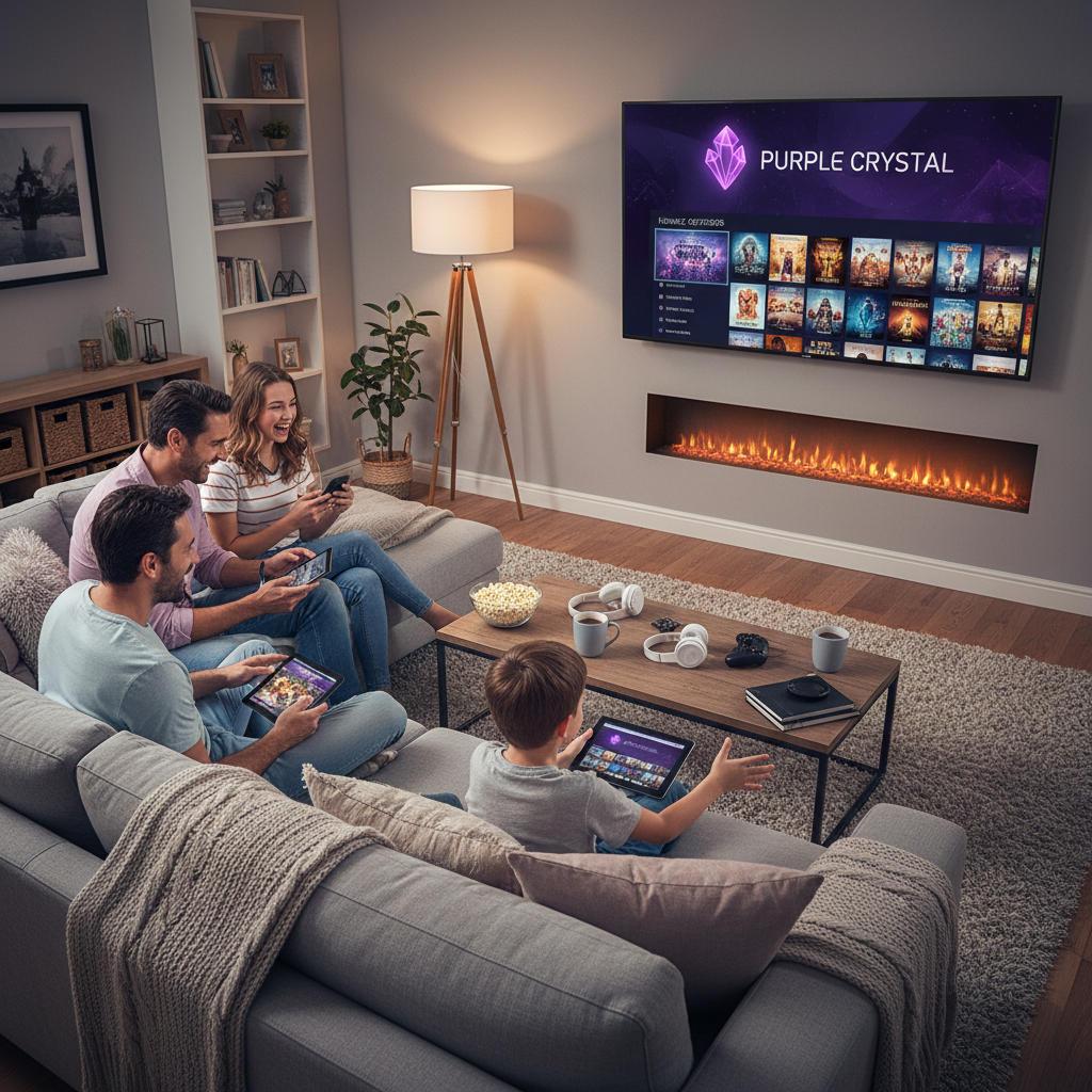 The Future of Streaming with Purple Crystal