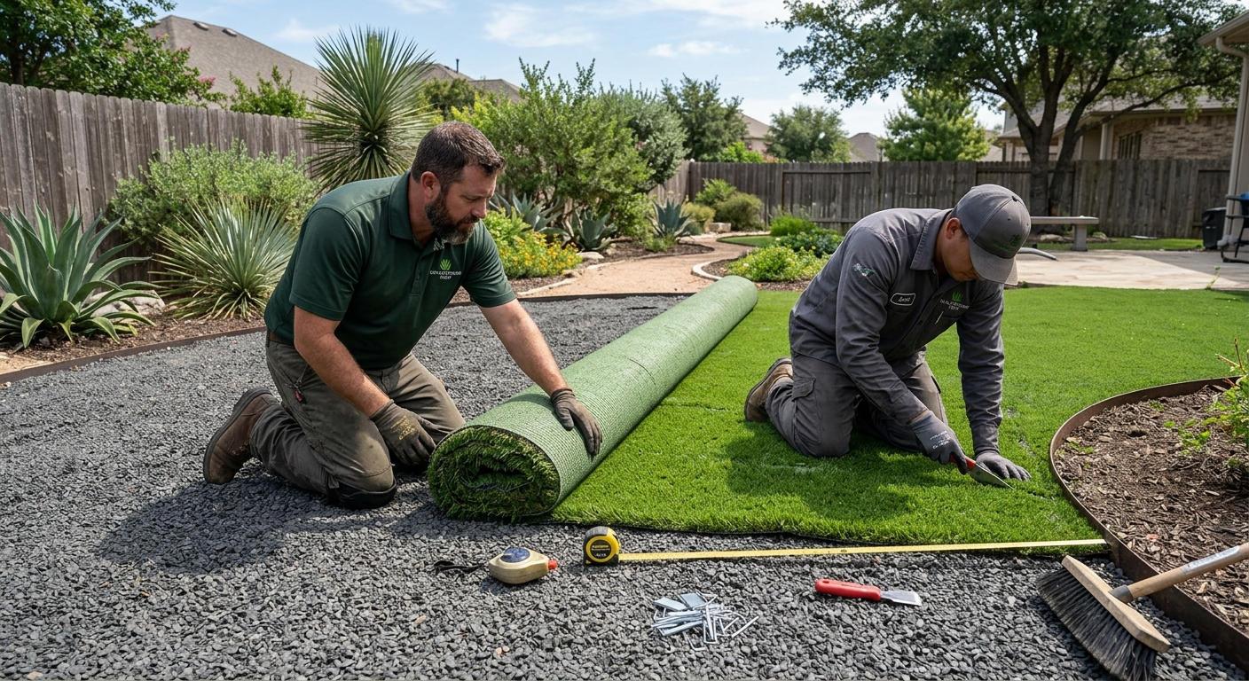 How Professional Turf Installation Works From Start to Finish