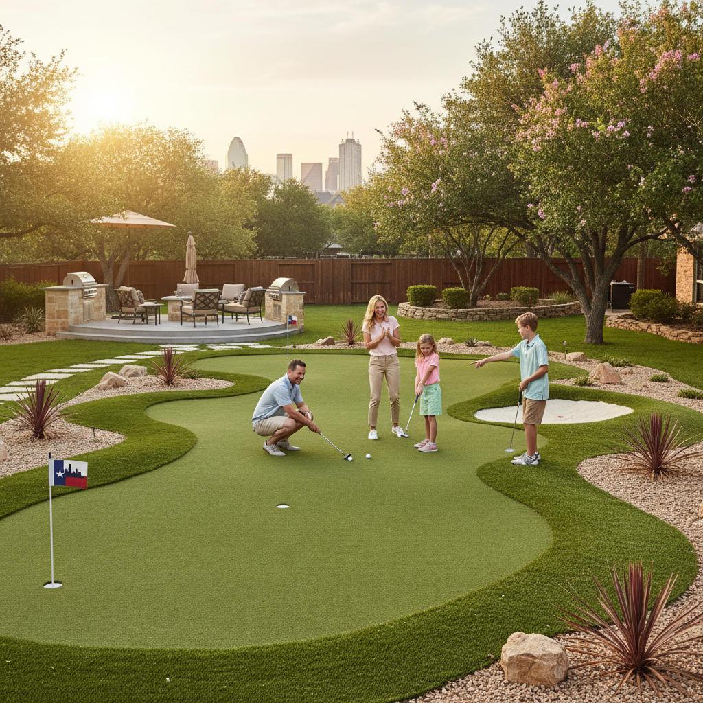 Premium Artificial Turf Installation for Dallas Residences