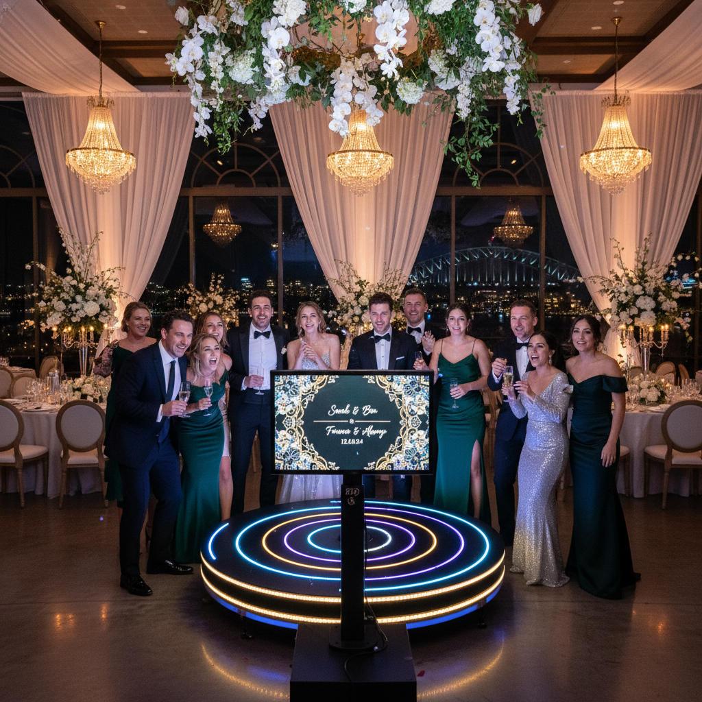 360 Photo Booth Rental for Sydney Weddings