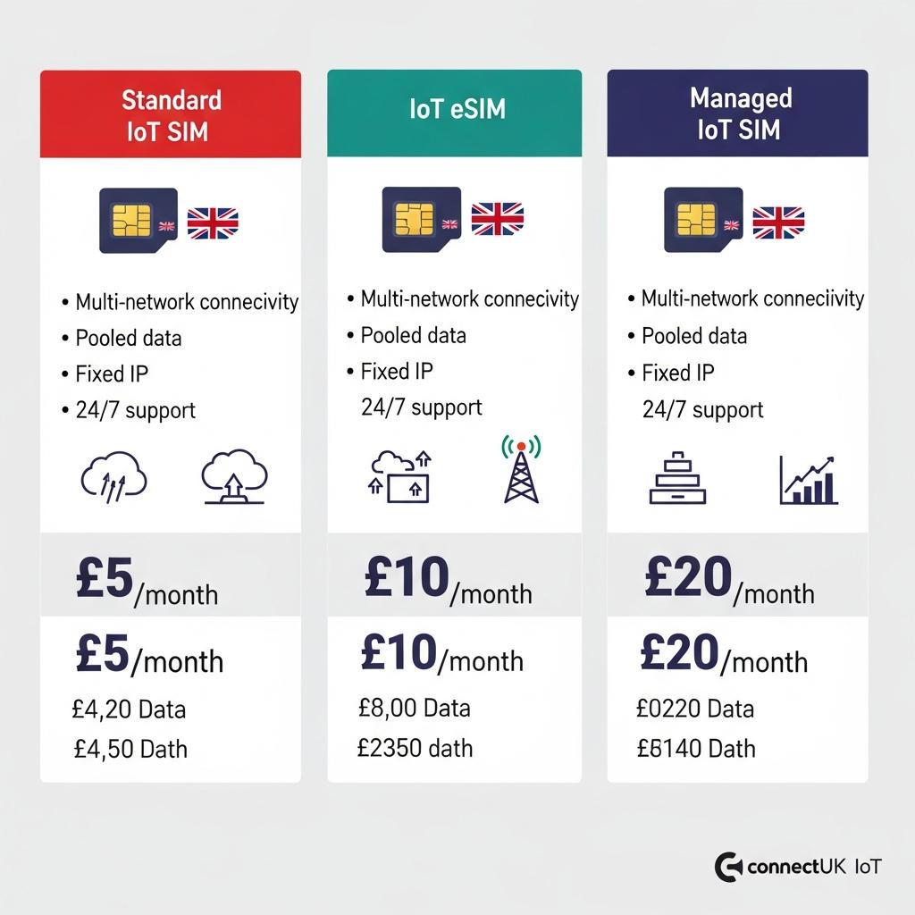 Cost-Effective UK IoT SIM Card Options