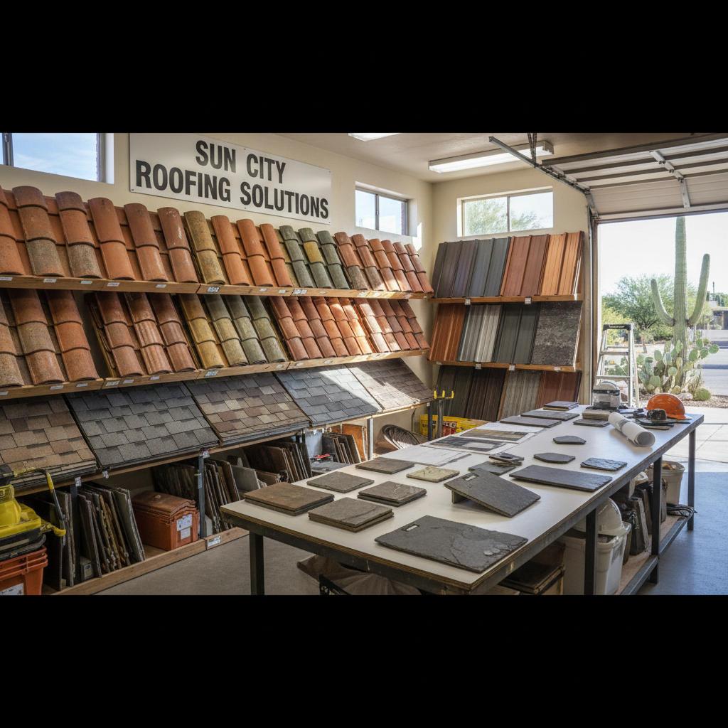 Common Roofing Materials for Sun City