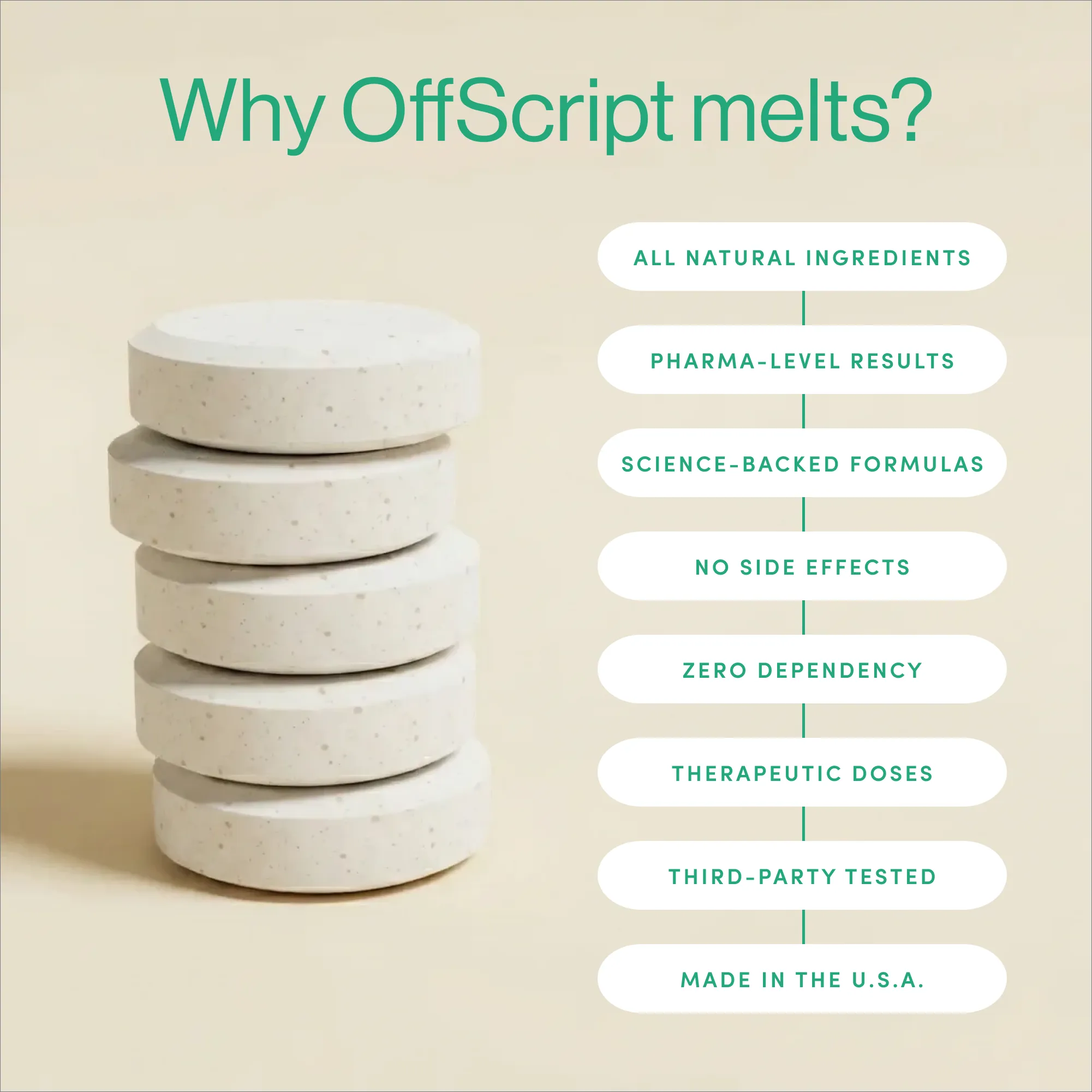 Measuring spoons with nootropic supplements highlighting safe dosage guidelines