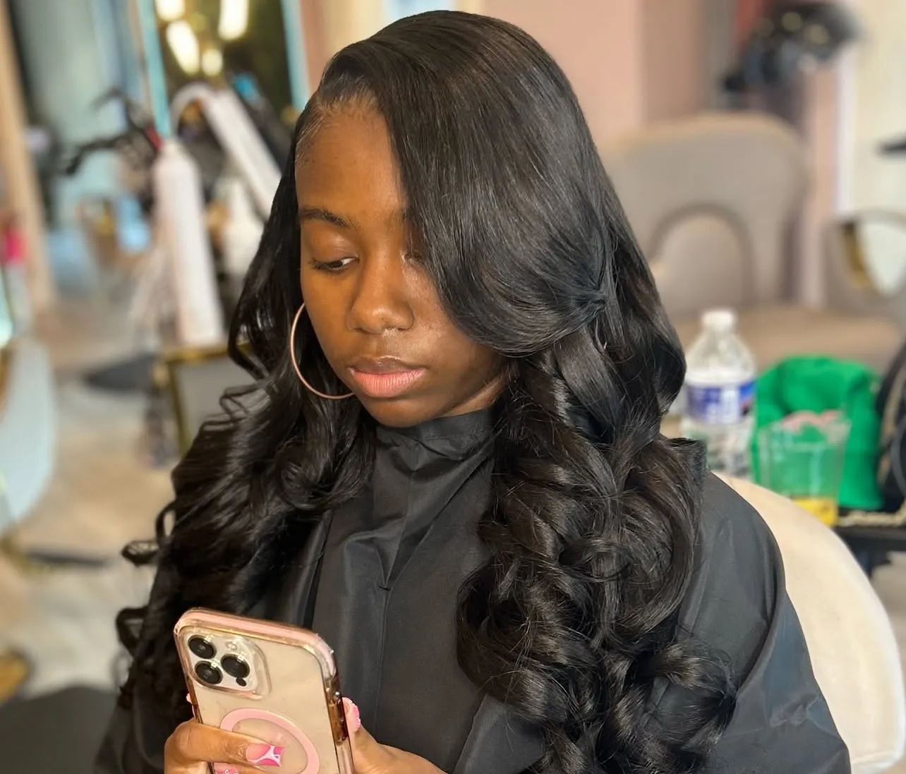 Philly's Top Luxury Salon Lace Frontal & Braidless Sew In
