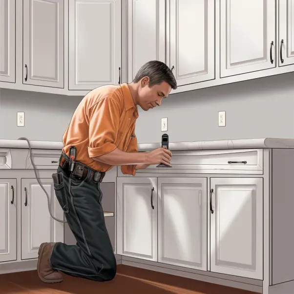 Homeowners collaborating with designers on a custom kitchen remodeling project