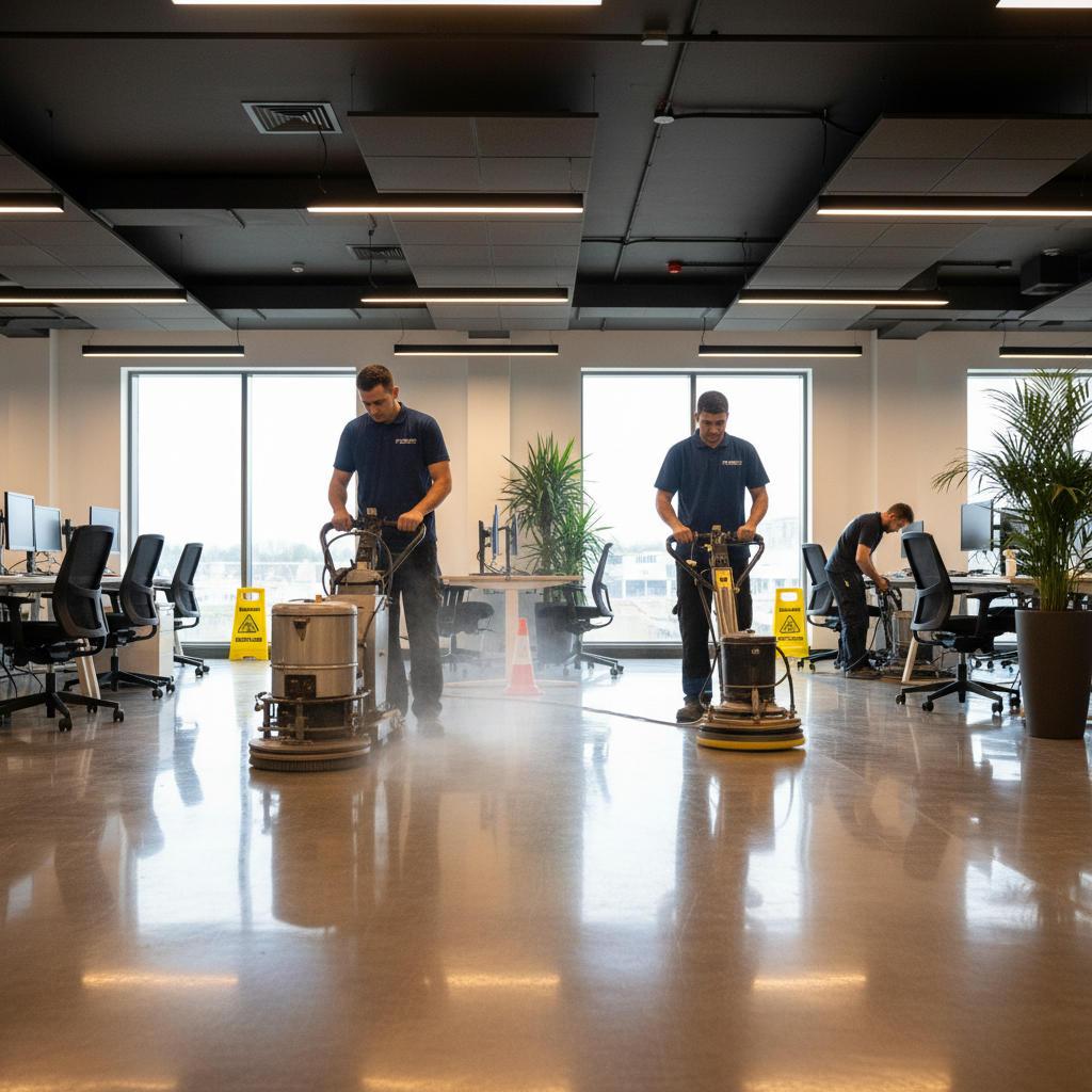 Hard Floor Cleanliness for Businesses Across Hampshire