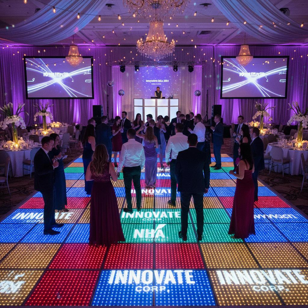 Personalized LED Dance Floors