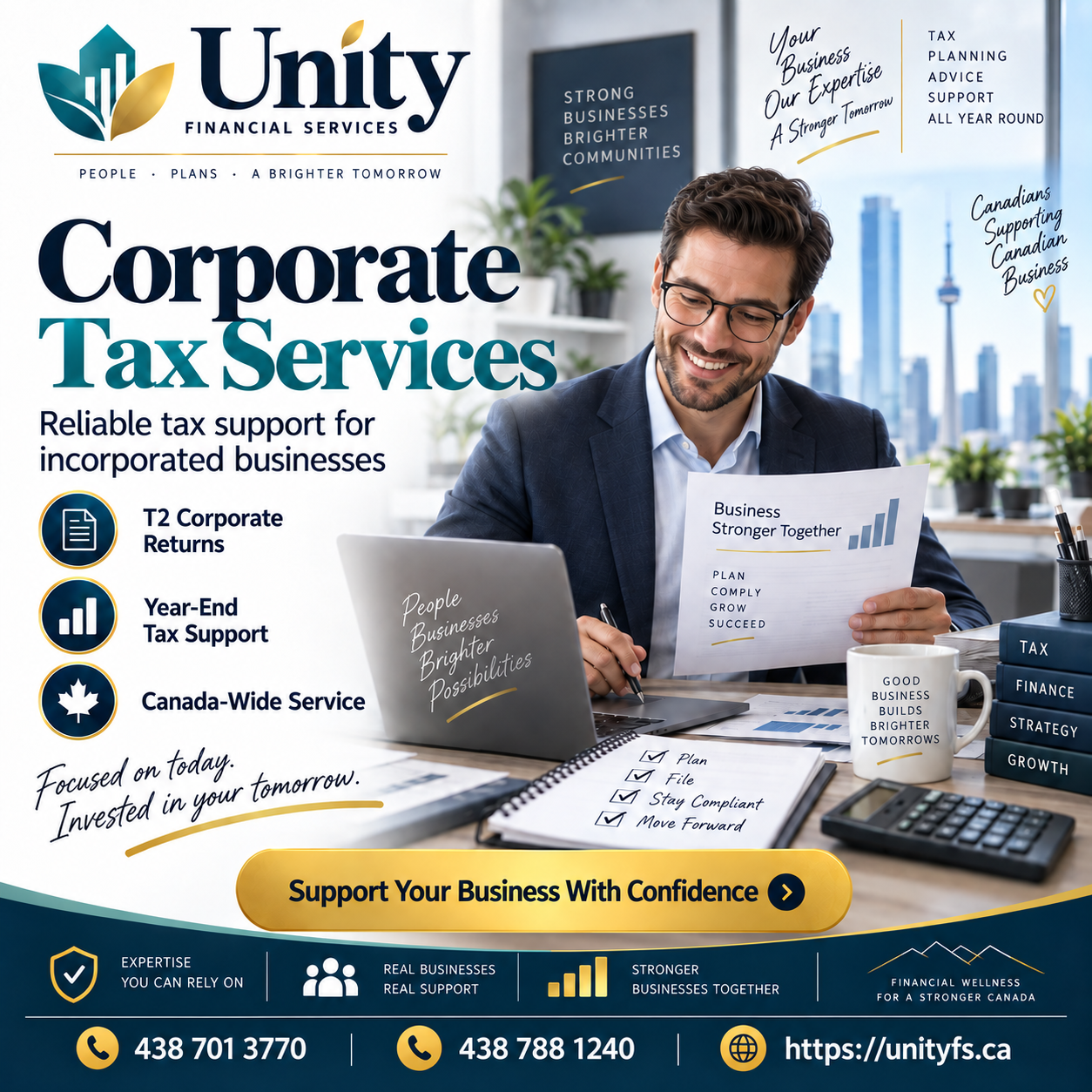 Trusted Tax and Bookkeeping Help Across Canada