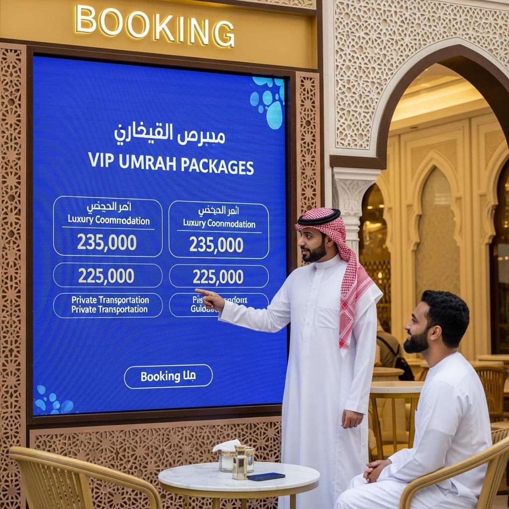 أسعار العمرة الفاخرة