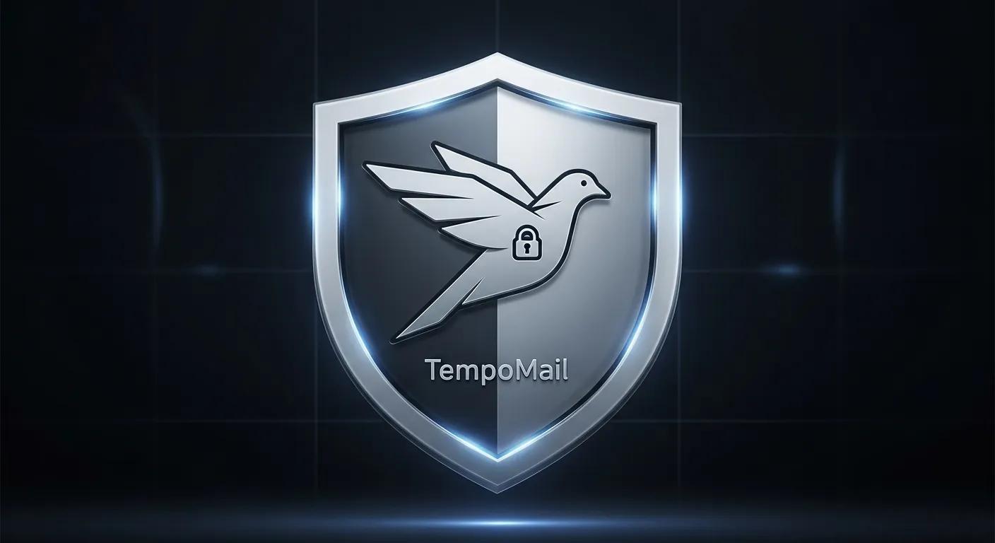 Shield icon symbolizing TempoMail security and privacy features