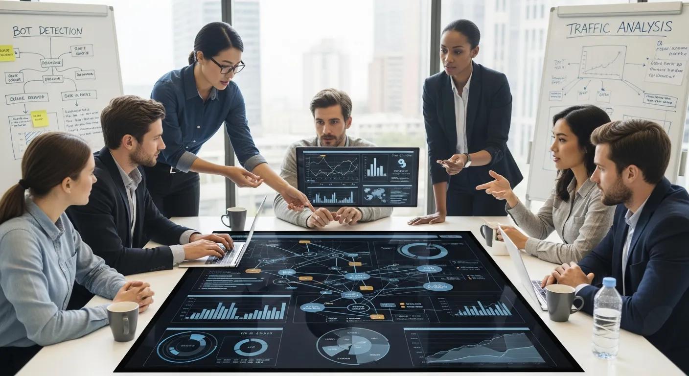 Team planning click-fraud prevention