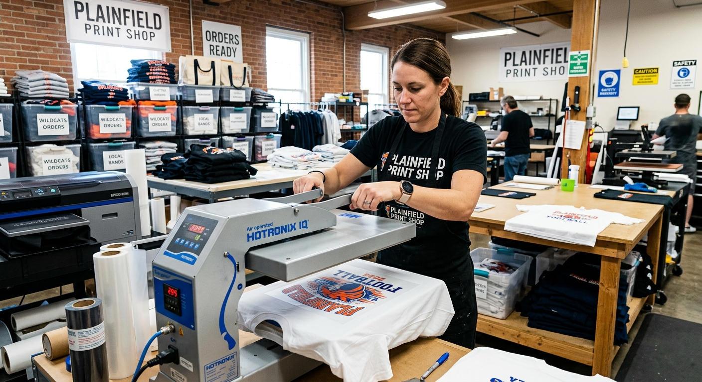 Direct-to-Film and Screen Printing for Bold Custom Apparel