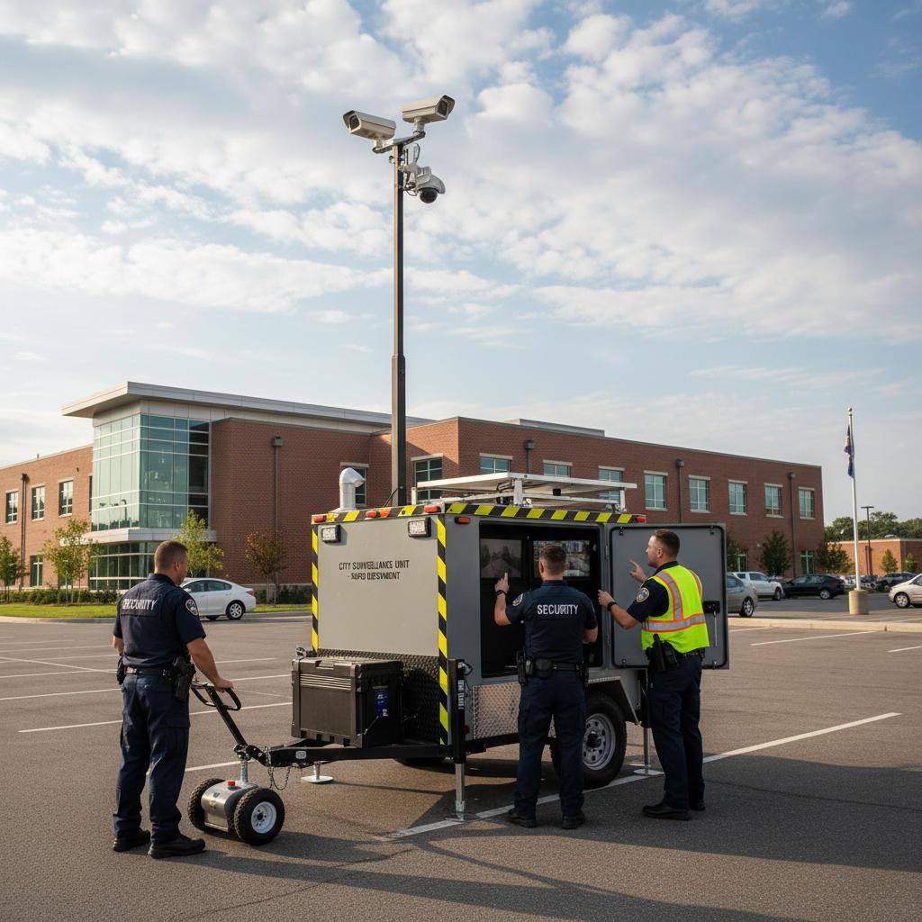 Benefits of Portable Surveillance Trailers