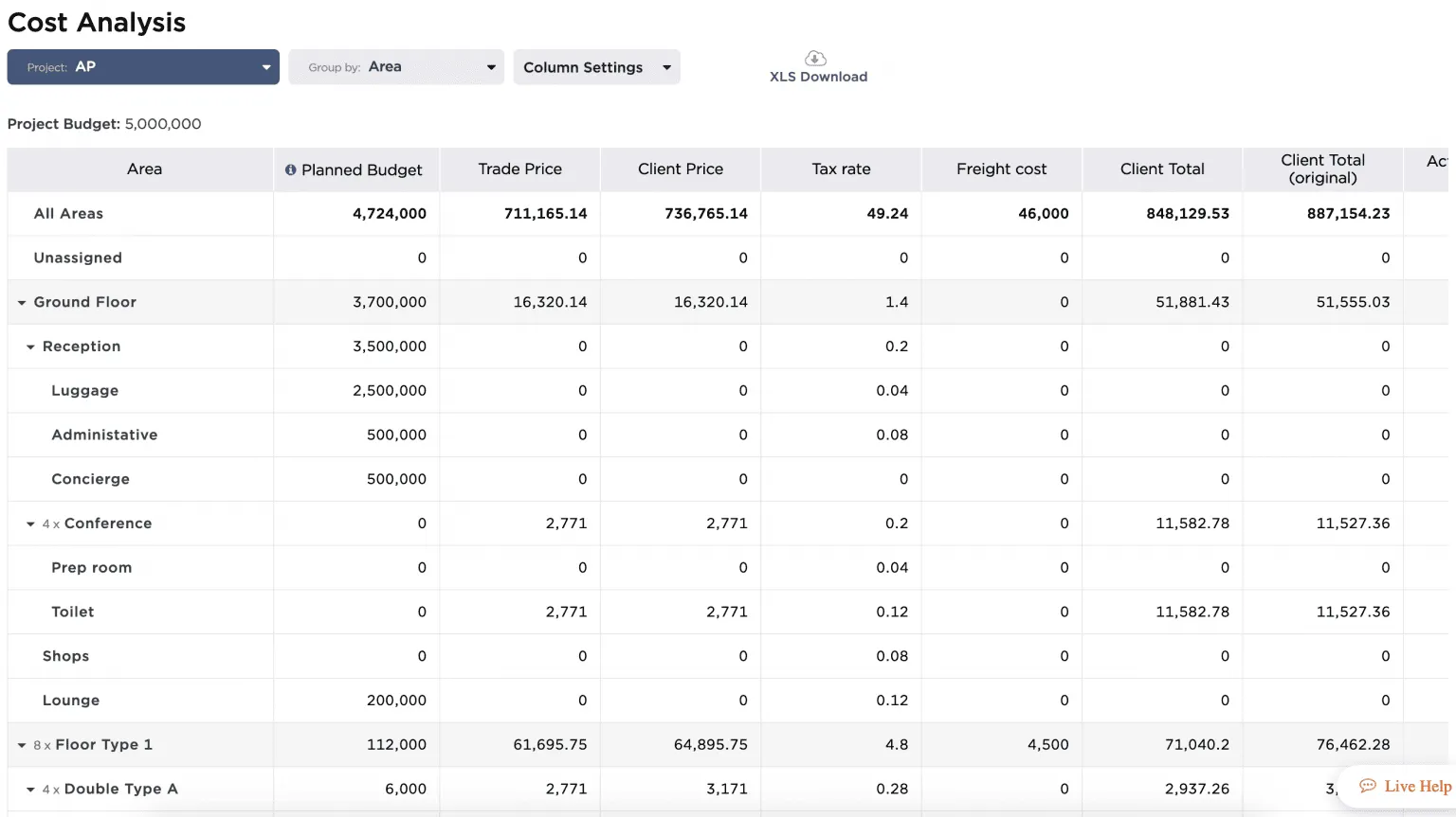 Design professional analyzing cost management strategies in a well-organized workspace