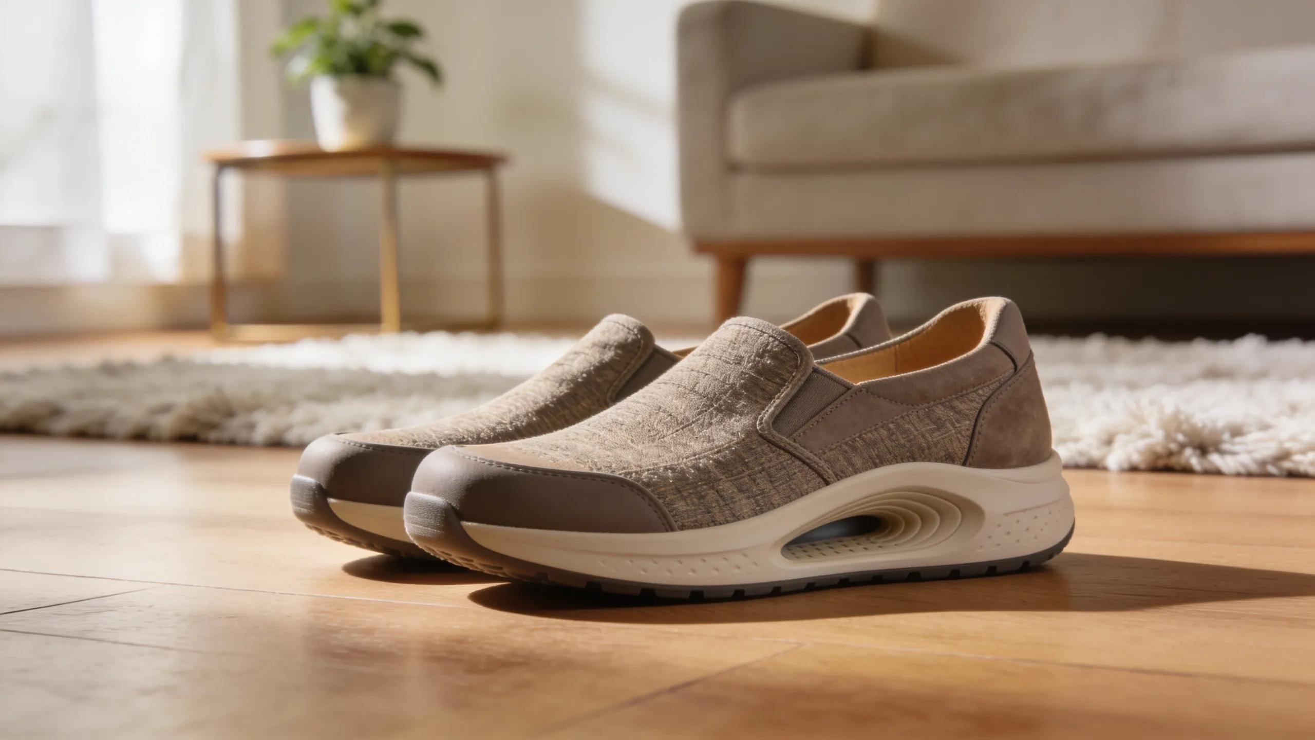 Orthopedic shoes for arthritis highlighting comfort features like cushioning and arch support