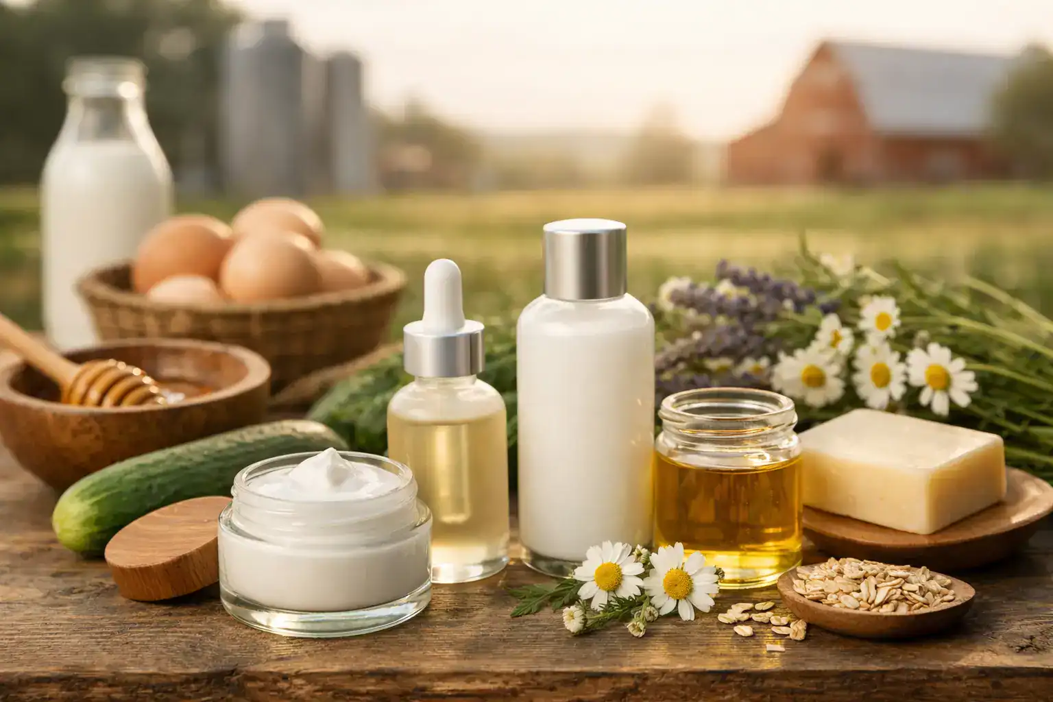 Freesia & Lilac Lotion: Natural Skincare - The Goats Field.
