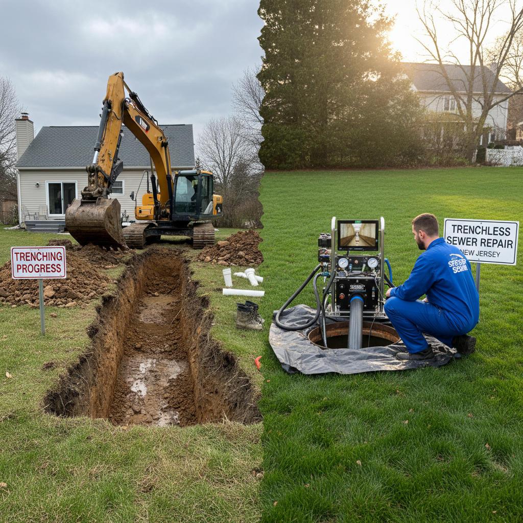 Trenchless Sewer Repair vs. Traditional Methods
