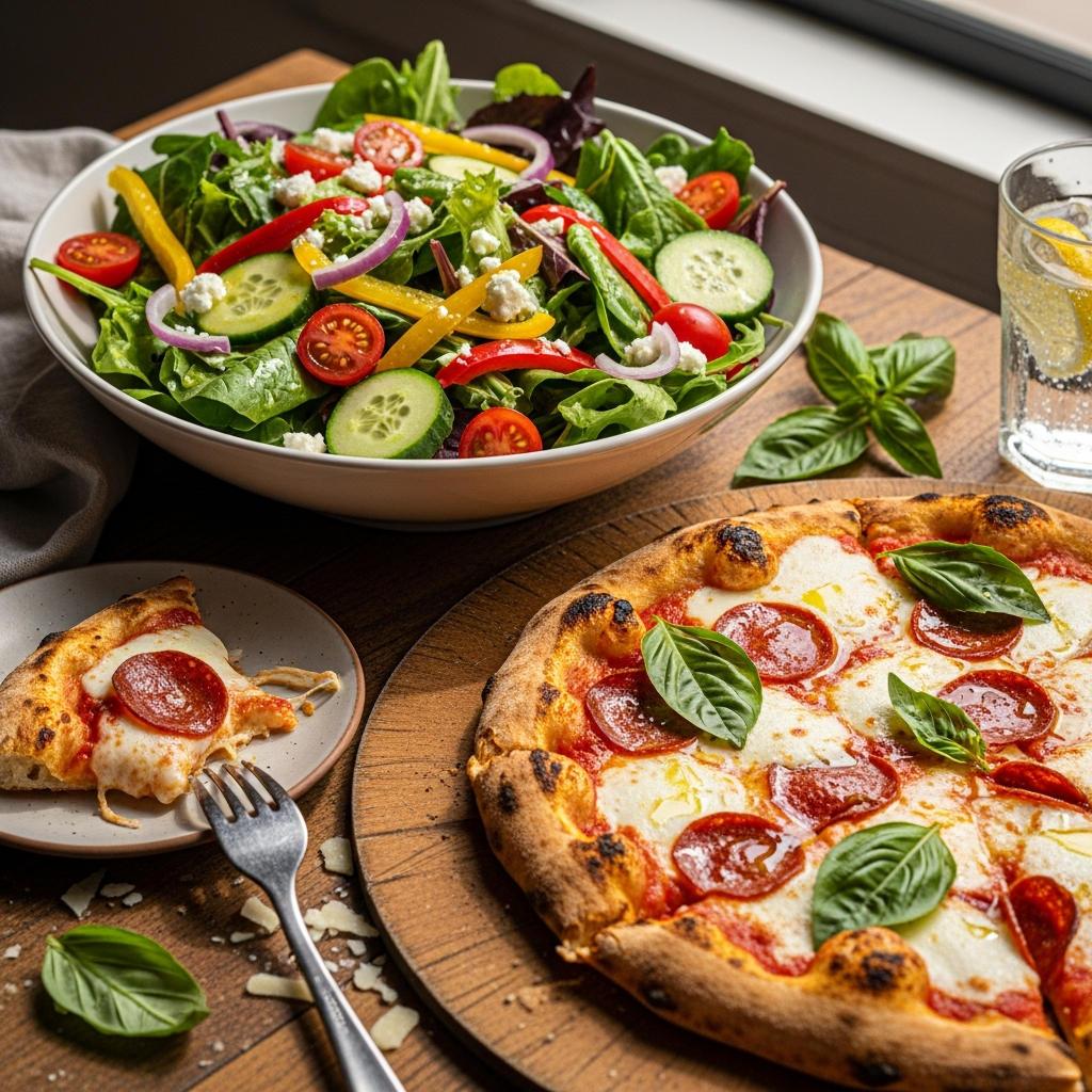 Crisp Salads and Delicious Extras