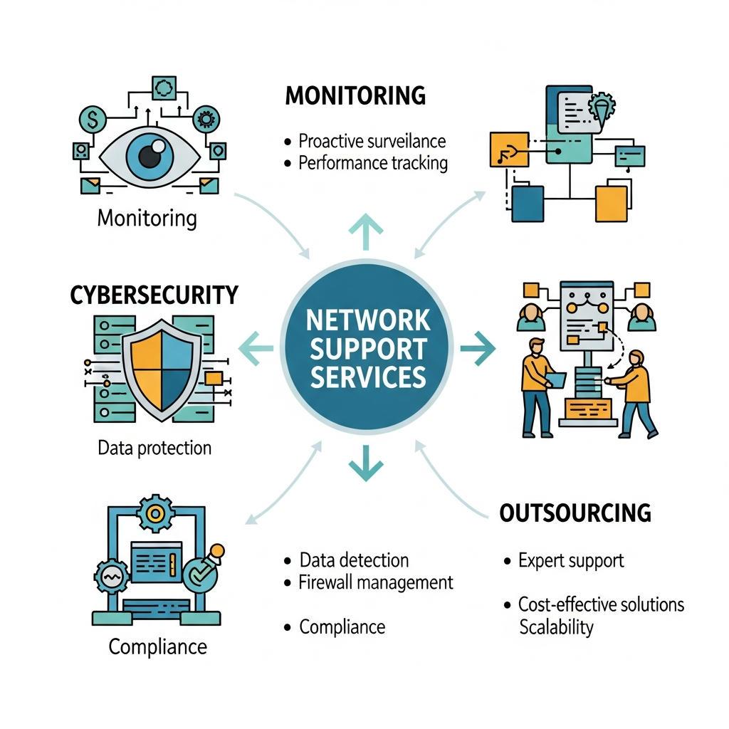 Essential Features of MIS Solutions' Network Support