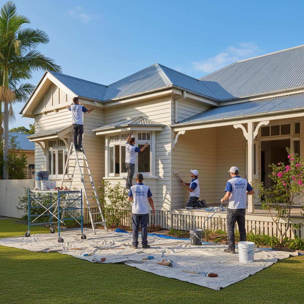 Steps Involved in Exterior House Painting