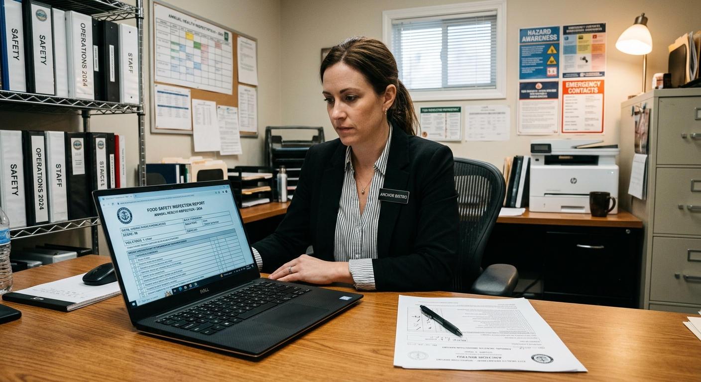 How to Find and Read Official Food Safety Inspection Records
