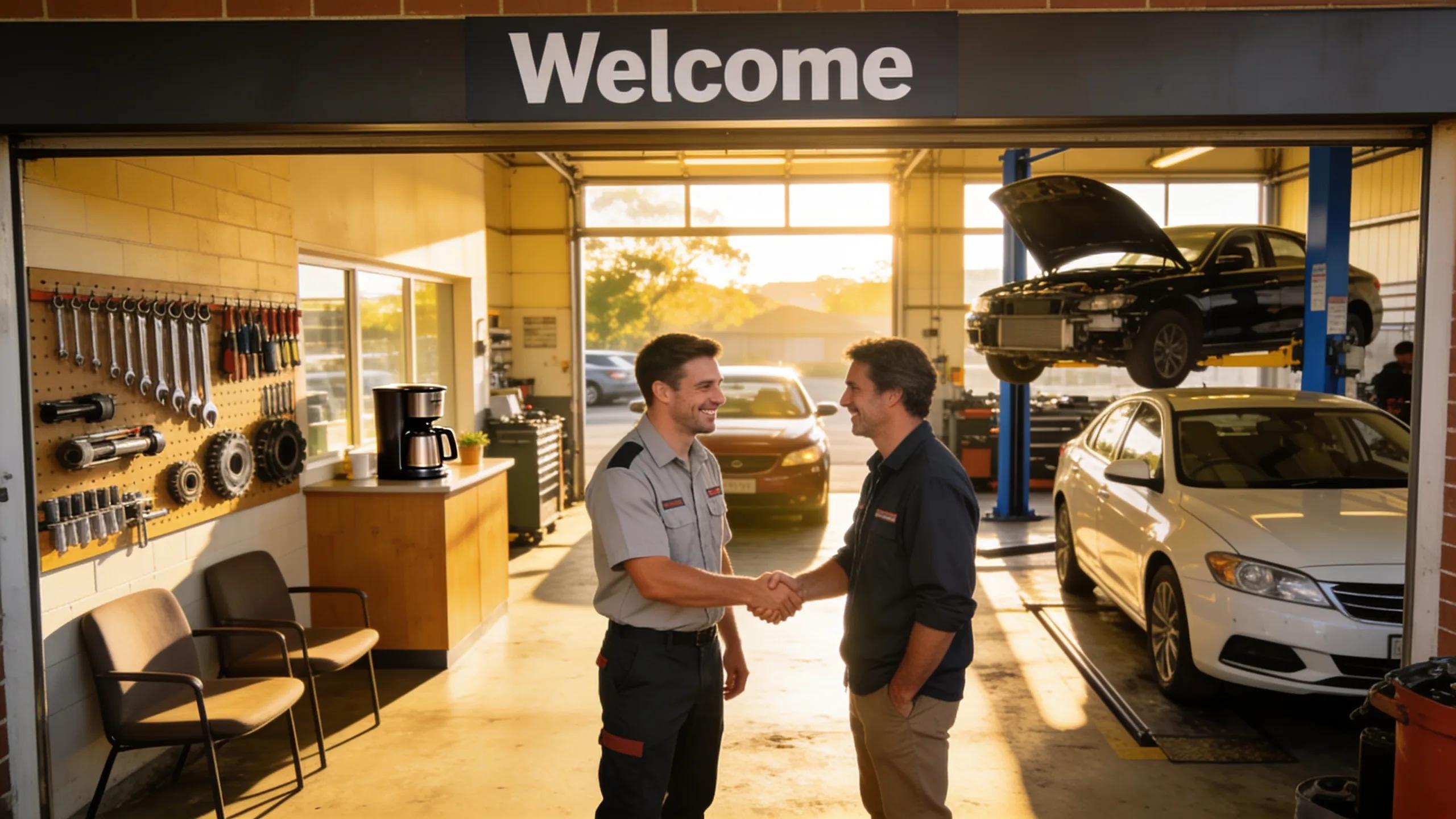 Family-run mechanic workshop in Castle Hill showcasing friendly service and car maintenance
